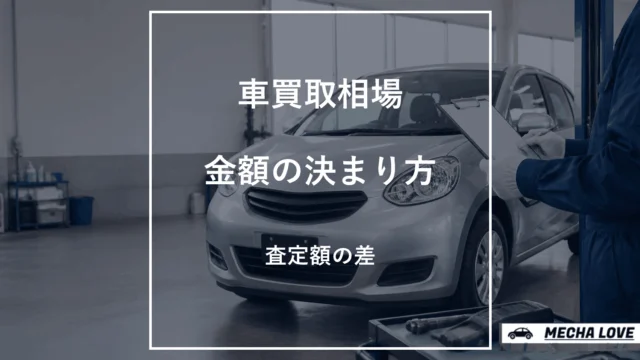 車買取相場の決まり方を解説するアイキャッチ